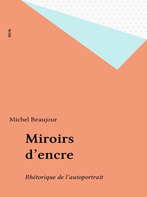 cover image of Miroirs d'encre